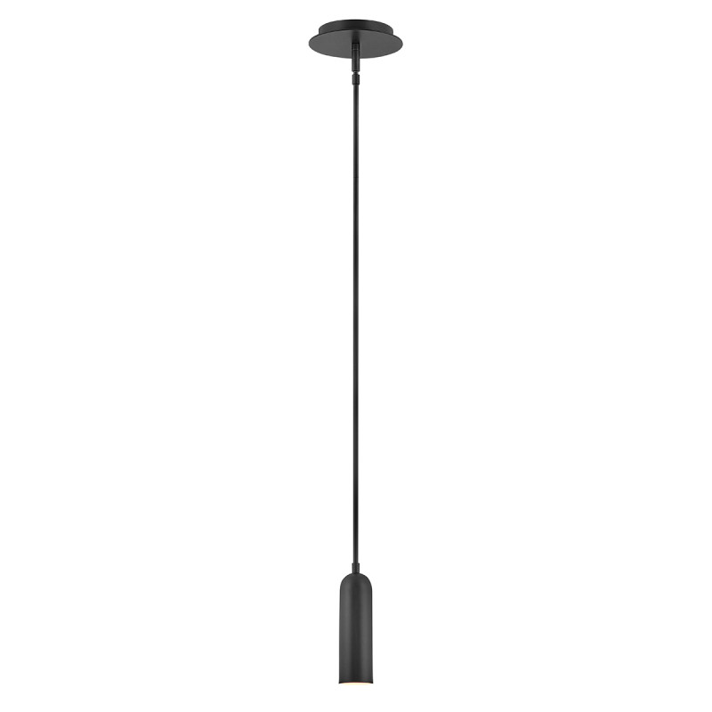 Mała lampa wisząca LED Dax - Czarny HK-DAX-MP-BK