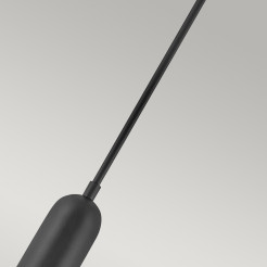 Mała lampa wisząca LED Dax - Czarny HK-DAX-MP-BK