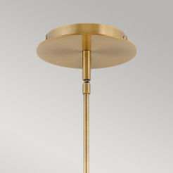 Mała lampa wisząca LED Dax - Klasyczny mosiądz HK-DAX-MP-HB
