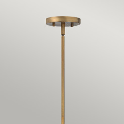 Lampa wisząca Fulton - 4 źródła światła - Brązowy, mosiądz HK-FULTON-4P