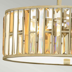 Lampa wisząca Gemma - 3 źródła światła - Srebrny HK-GEMMA-P-C-SL