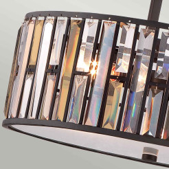 Lampa wisząca Gemma - 3 źródła światła - Vintage brąz HK-GEMMA-P-C-VBZ