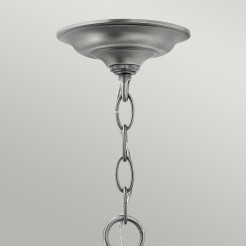 Mała lampa wisząca Gentry - 3 źródła światła - Pewter HK-GENTRY-P-S-PW