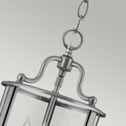 Mała lampa wisząca Gentry - 3 źródła światła - Pewter HK-GENTRY-P-S-PW