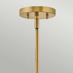 Lampa wisząca / Półplafon Graham - 4 źródła światła - Lakierowany mosiądz HK-GRAHAM-L-LCB