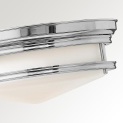 Plafon Hadley - 3 źródła światła - Chrom HK-HADLEY-F-CM