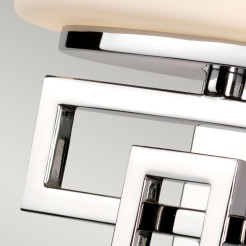 Kinkiet Lanza - 1 źródło światła - Polerowany chrom HK-LANZA1-BATH