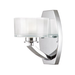 Kinkiet Meridian - 1 źródło światła - Polerowany chrom HK-MERIDIAN1-BATH-PC