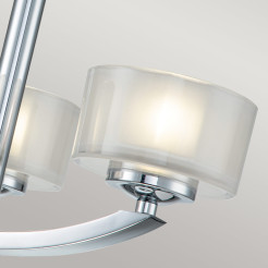 Półplafon Meridian - 3 źródła światła - Polerowany chrom HK-MERIDIAN-SF-BATH-PC