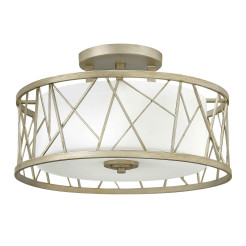 Półplafon Nest - 3 źródła światła - Srebrny HK-NEST-SF-SL