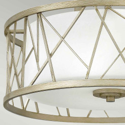 Półplafon Nest - 3 źródła światła - Srebrny HK-NEST-SF-SL