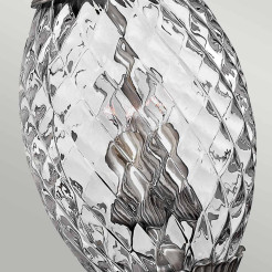 Lampa wisząca Plantation - 4 źródła światła - Polerowany antyczny nikiel HK-PLANT4-P-PL