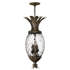 Lampa wisząca Plantation - 4 źródła światła - Perłowy brąz HK-PLANT4-P-PZ