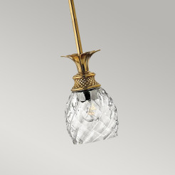 Lampa wisząca Plantation - 1 źródło światła - Oksydowany mosiądz HK-PLANTATION-MP-BB