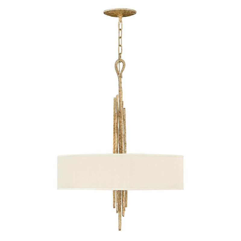 Lampa wisząca Spyre - 6 źródeł światła - Szampańskie złoto HK-SPYRE6P-CPG