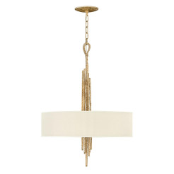 Lampa wisząca Spyre - 6 źródeł światła - Szampańskie złoto HK-SPYRE6P-CPG