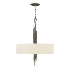 Lampa wisząca Spyre - 6 źródeł światła - Matowy brąz HK-SPYRE6P-MMB
