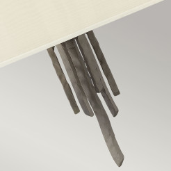 Lampa wisząca Spyre - 6 źródeł światła - Matowy brąz HK-SPYRE6P-MMB