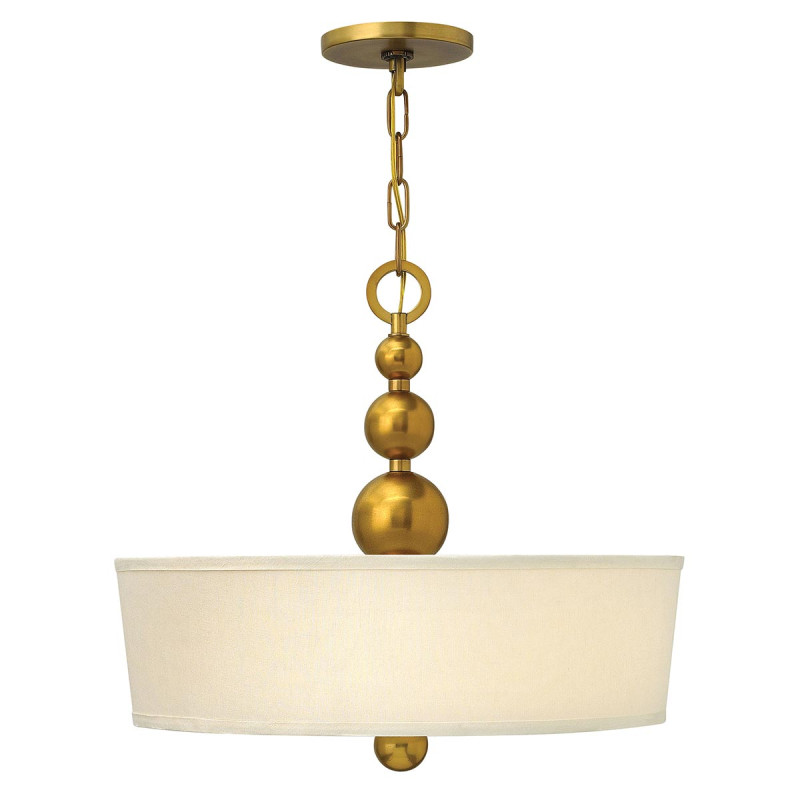 Lampa wisząca Zelda - 3 źródła światła - Vintage mosiądz HK-ZELDA-P-B-VS