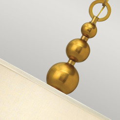 Lampa wisząca Zelda - 3 źródła światła - Vintage mosiądz HK-ZELDA-P-B-VS
