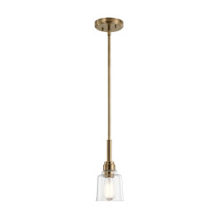 Lampa wisząca Aivian - 1 źródło światła - Postarzany mosiądz KL-AIVIAN-P-WBR