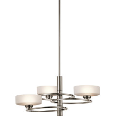 Żyrandol Aleeka - 3 źródła światła - Pewter KL-ALEEKA3