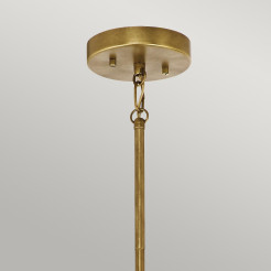 Lampa wisząca Aster - 3 źródła światła - Naturalny mosiądz KL-ASTER-P-NBR