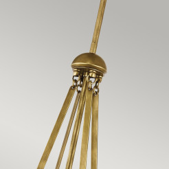 Lampa wisząca Aster - 3 źródła światła - Naturalny mosiądz KL-ASTER-P-NBR