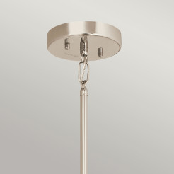 Lampa wisząca Aster - 3 źródła światła - Polerowany nikiel KL-ASTER-P-PN