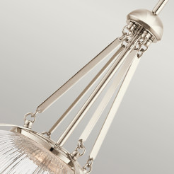 Lampa wisząca Aster - 3 źródła światła - Polerowany nikiel KL-ASTER-P-PN