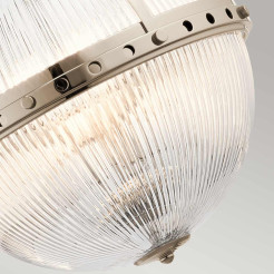 Lampa wisząca Aster - 3 źródła światła - Polerowany nikiel KL-ASTER-P-PN