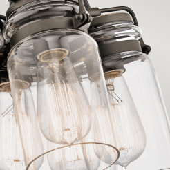 Lampa wisząca Brinley - 6 źródeł światła - Postarzany brąz KL-BRINLEY6-OZ