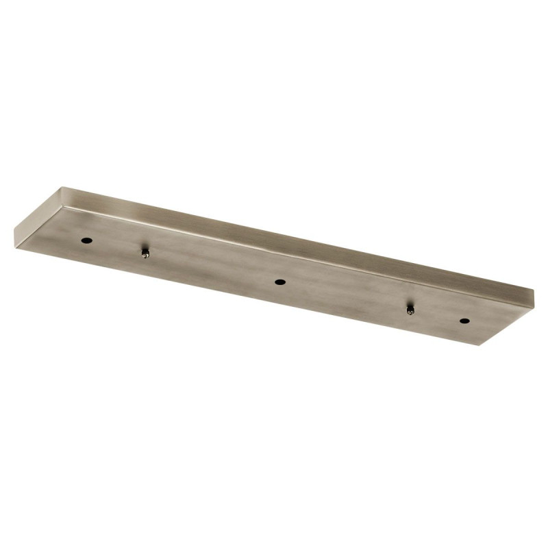 Prostokątna podsufitka Asher - Antyczny pewter KL-CEILING-PAN-3R-AP