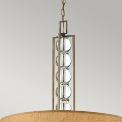 Lampa wisząca Celestial - 3 źródła światła - Brąz Cambridge KL-CELESTIAL-3P