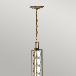 Lampa wisząca Celestial - 3 źródła światła - Brąz Cambridge KL-CELESTIAL-3P