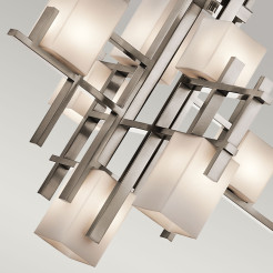 Żyrandol City Lights - 7 źródeł światła - Pewter KL-CITY-LIGHTS7A