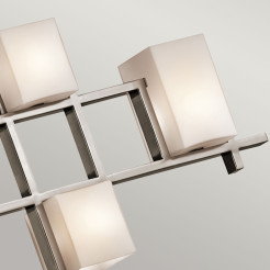 Lampa wyspowa City Lights - 7 źródeł światła - Pewter KL-CITY-LIGHTS7B