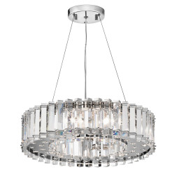 Żyrandol Crystal Skye - 8 źródeł światła - Chrom KL-CRYSTAL-SKYE8