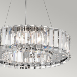 Żyrandol Crystal Skye - 8 źródeł światła - Chrom KL-CRYSTAL-SKYE8