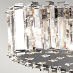 Lampa wyspowa Crystal Skye - 12 źródeł światła - Chrom KL-CRYSTAL-SKYE-I-L
