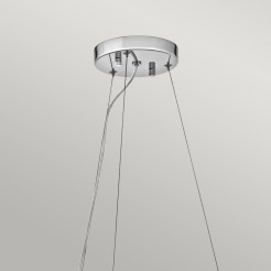 Lampa wisząca Crystal Skye - 6 źródeł światła - Chrom KL-CRYSTAL-SKYE-P-A