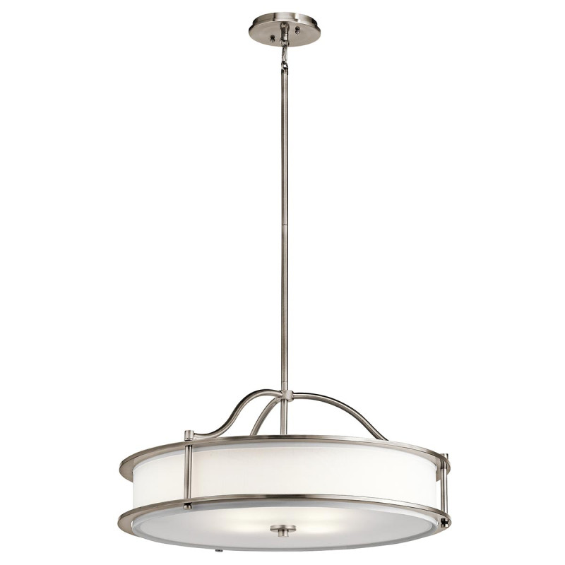 Lampa wisząca Emory - 4 źródła światła - Pewter KL-EMORY-P-M-CLP