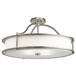 Lampa wisząca Emory - 4 źródła światła - Pewter KL-EMORY-P-M-CLP