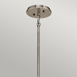 Lampa wisząca Emory - 3 źródła światła - Pewter KL-EMORY-P-S-CLP
