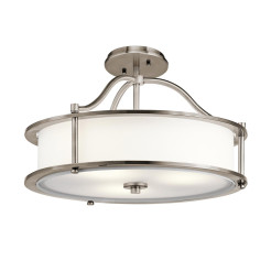 Lampa wisząca Emory - 3 źródła światła - Pewter KL-EMORY-P-S-CLP