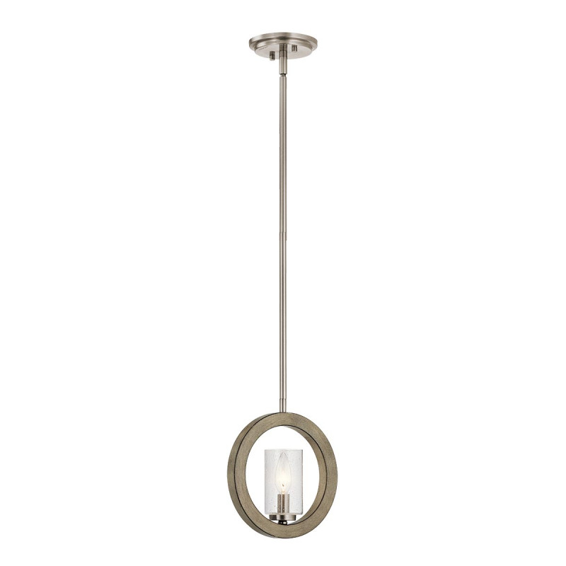 Lampa wisząca / Kinkiet / Półplafon Grand Bank - 1 źródło światła - Postarzana antyczna szarość KL-GRAND-BANK1