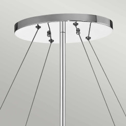 Lampa wyspowa Piper - 6 źródeł światła - Polerowany chrom KL-PIPER-ISLE-PC