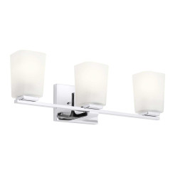 Kinkiet Roehm - 3 źródła światła - Polerowany chrom KL-ROEHM3-PC