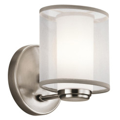 Kinkiet Saldana - 1 źródło światła - Pewter KL-SALDANA1