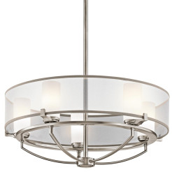 Żyrandol Saldana - 5 źródeł światła - Pewter KL-SALDANA5